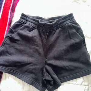 Lululemon Athletica Black Athletic Shorts with Elastic Waistband